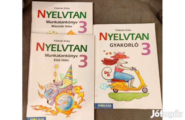 3. oszt.Nyelvtangyakorló és munkatankönyv első-, második félév