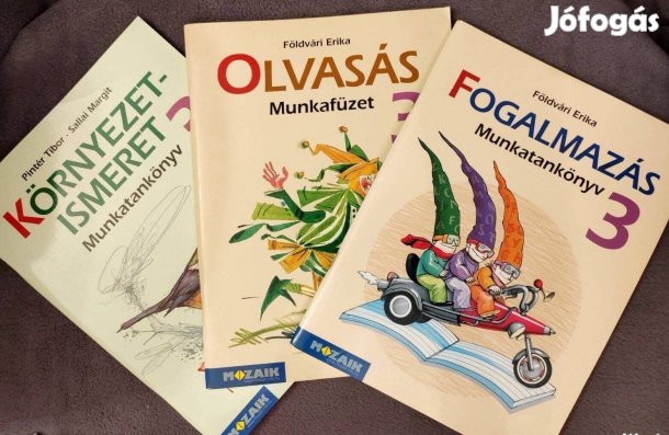 3. osztály Olvasás, Fogalmazás, Környezetismeret