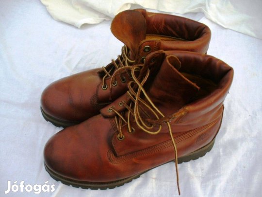 3. szép eredeti Timberland bőr bakancs cipő 30cm 48