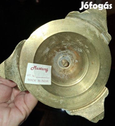 3 ágú sárgaréz gyertyatartó