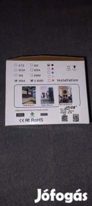 3 antennás hd wifis kamera