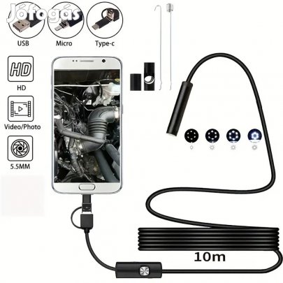 3 az 1-ben Endoszkp Kamera Szennyvzcsatorna Ipari Csvizsglathoz 5