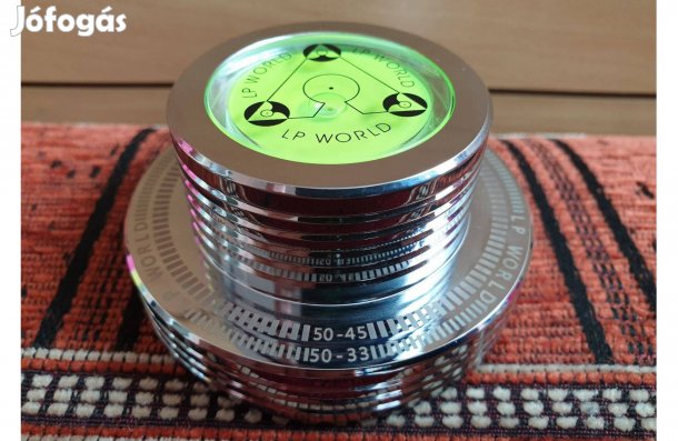 3 az 1-ben lemez súly 50Hz stroboszkóp vízmérték lemezjátszó Ixfény Új