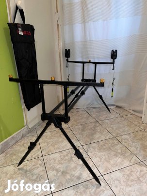 3 botos rod pod + 2 kapásjelző + 2 szwinger Új eladó