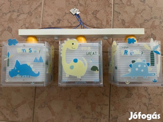 3 búrás gyerek mennyezeti lámpa