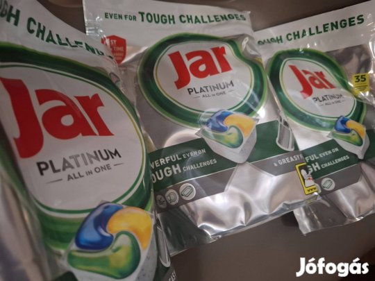 3 csomag Jar Platinumplus mosogató kapszula [ingyen szállítással]