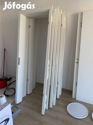 3 darab Jeldwen CPL (G1 Lamikor) Uni Weiss beltéri ajtó (tokkal)