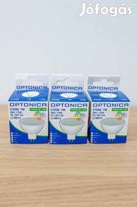 3 darab Optonica 1766 GU5.3/MR16 izzó