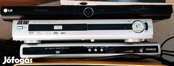 3 darab alkatrésznek való DVD lejátszó eladó!