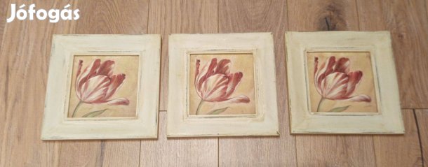 3 darab kép kerettel-fali dekoráció