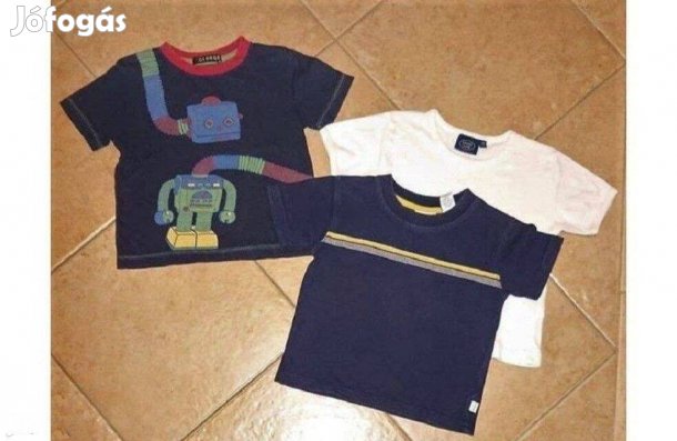 3 darab márkás póló 86-92-es méretben