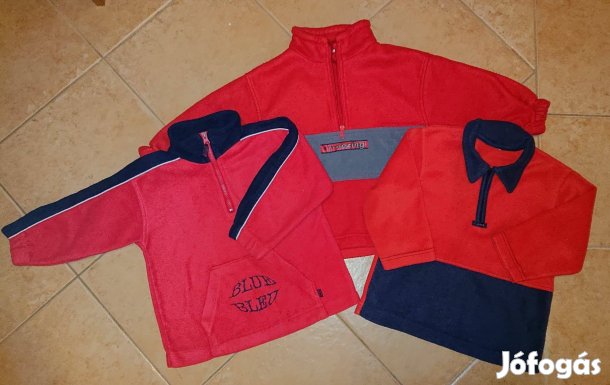 3 darab téli meleg pulóver 98-104-es méretben - mérve