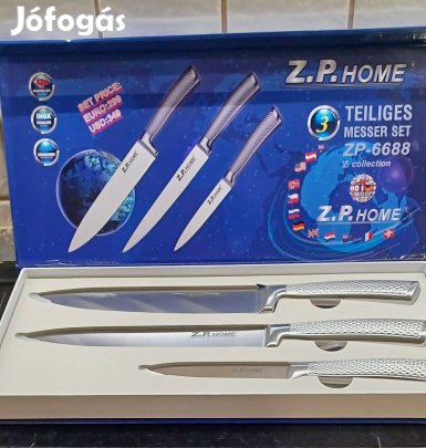 3 darabos konyha késkészlet