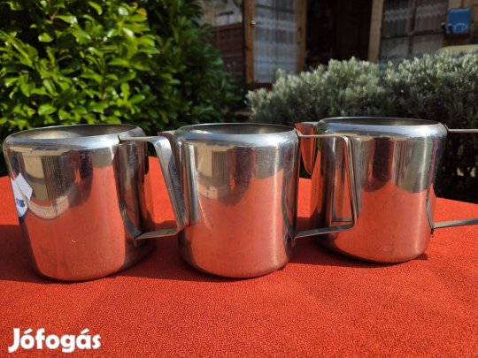 3 db 1 l-es fém kanna eladó