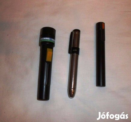 3 db Ceruza elemlámpák ujak