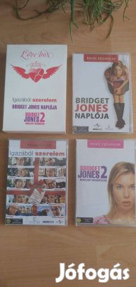 3 db DVD Love Box / Bridget Jones 1-2, Igazából szerelem