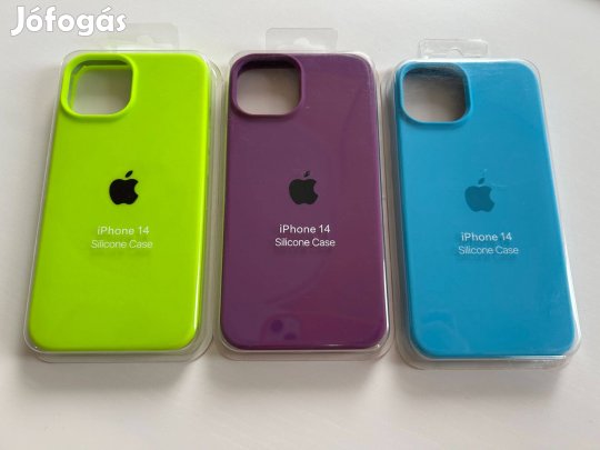 3 db Iphone 14 szilikon tok logóval