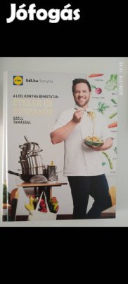 3 db Lidl szakácskönyv egyben 