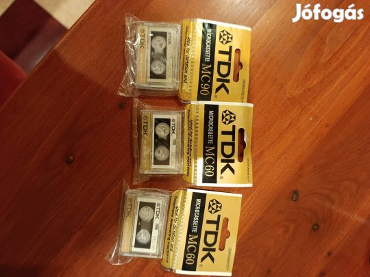3 db MC60 MC90 TDK egyben eladó