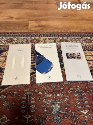 3 db Mercedes SLK R170 & Collection & AMG felni katalógus, prospektus,