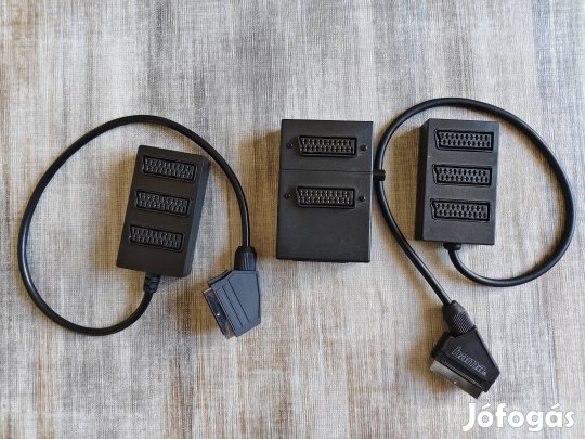 3 db Scart elosztó