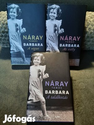 3 db Új Olvasatlan Náray Könyv Barbara
