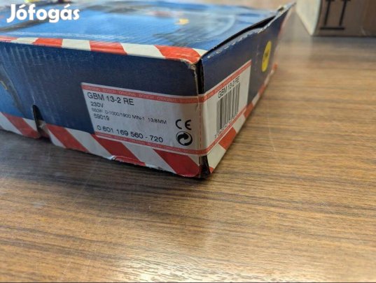 3 db Új!! Bosch GBM 13-2 Professional fúrógép