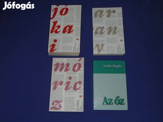 3 db Új kötelező olvasmány - Jókai, Arany és Móricz