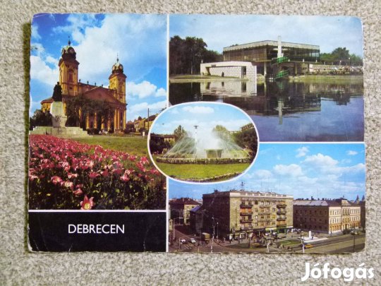 3 db. debreceni képeslap