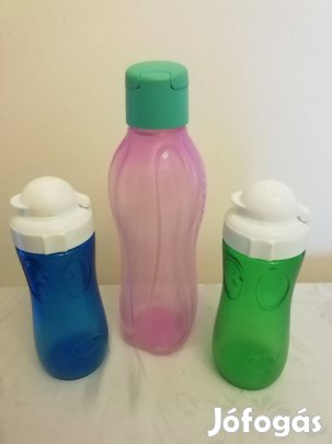 3 db. kulacs, ivópalack csomag ( 1 db. Tupperware 0,5 literes)