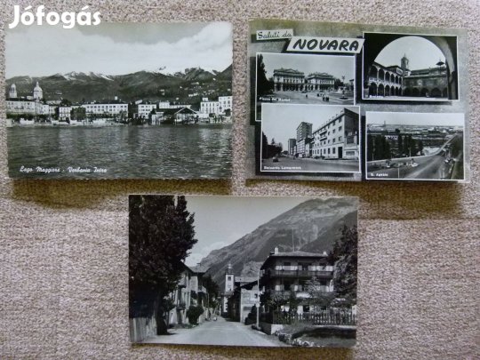 3 db. olasz képeslap