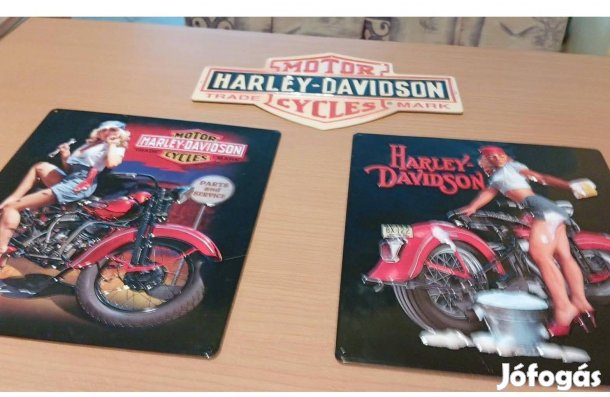 3 db-ból álló Harly Davidson dekortábla eladó