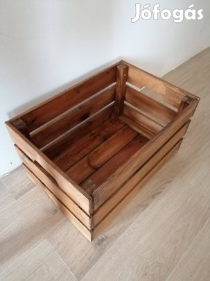 3 db fa tároló