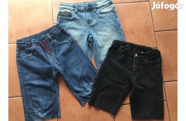 3 db farmer rövidnadrág együtt! 122-128