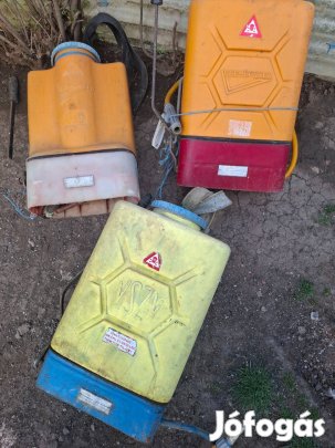 3 db fellelt permetezők eggyütt 15 ezer