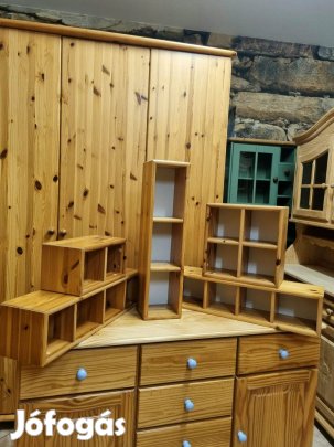 3 db flexa fenyő polc 72x36x18/18x72x18/72x54x18