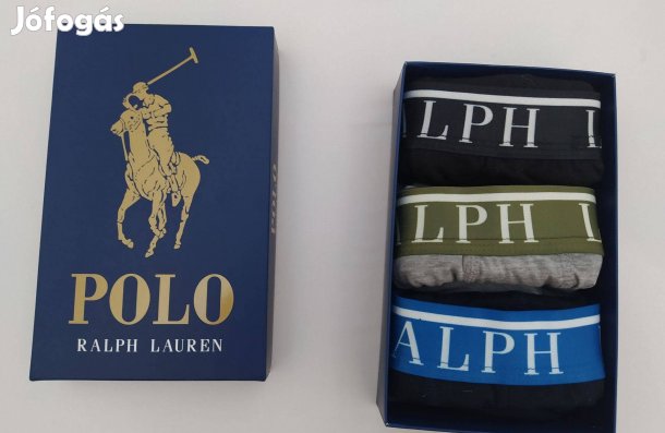 3 db garantáltan eredeti Ralph Lauren boxer (akár Vinteden is eladó)