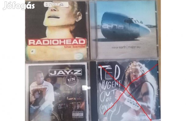 3 db használt, eredeti CD, nagyrészt a Rock keményebb vonaláról