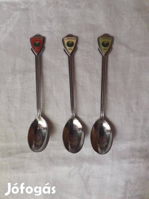 3 db kávéskanál Liptószentmiklós felirattal