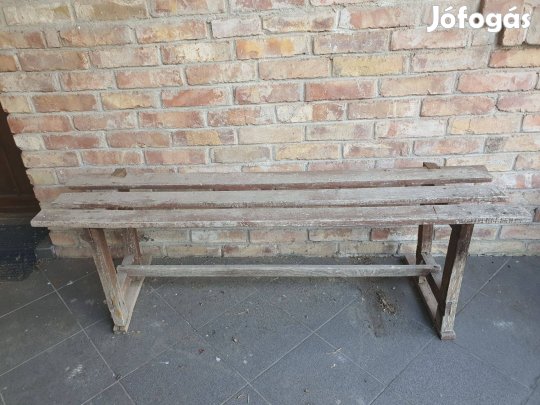 3 db kerti pad lóca ülőke fapad szék