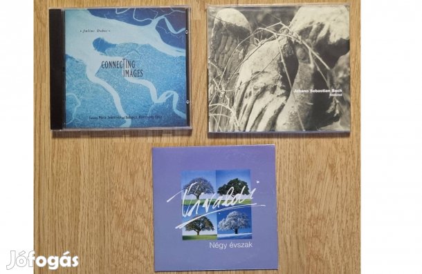 3 db klasszikus zenei CD