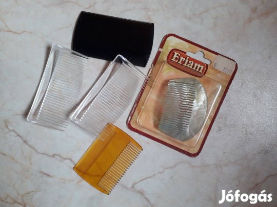 3 db kontyfésű, 2 db szakállfésű