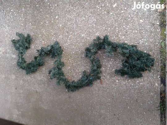 3 db különböző árnyalatú girland és díszítő eladó