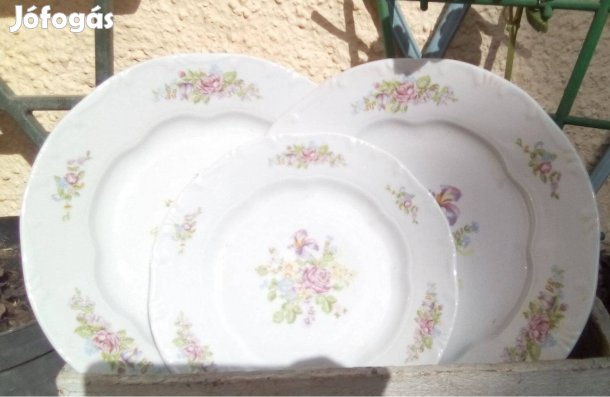 3 db maradék tányékészlet 1500 ft egyben
