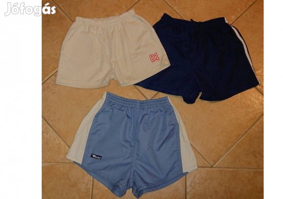3 db márkás rövidnadrág kb. 8 évesnek - mérve