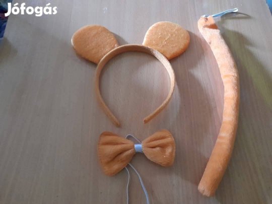 3 db-os Maci Medve jelmez szett 