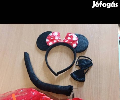 3 db-os Minnie egér jelmez szett
