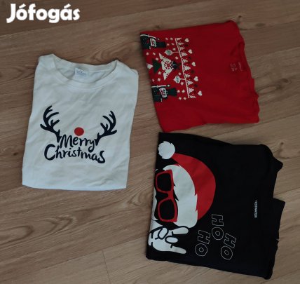 3 db-os téli női póló szett S