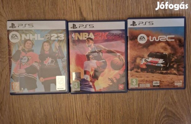 3 db playstation PS5 játék egyben eladó!