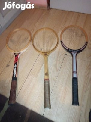 3 db teniszütő egyben eladó
